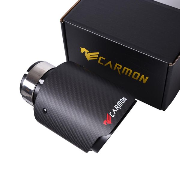 carmon car universal black stainless steel matte carbon fiber exhaust muffler tip exhaust end pipe tail pipe tip
carmon car universal black stainless steel matte carbon fiber exhaust muffler tip exhaust end pipe tail pipe tip