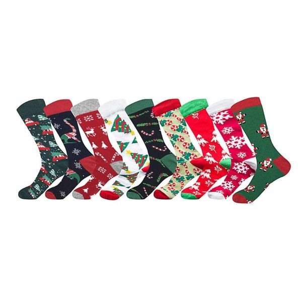 men's socks men women fashion christmas print cotton middle tube stockings 1pair xmas gift for friend santa soft cute sock, Black
men's socks men women fashion christmas print cotton middle tube stockings 1pair xmas gift for friend santa soft cute sock, Black
