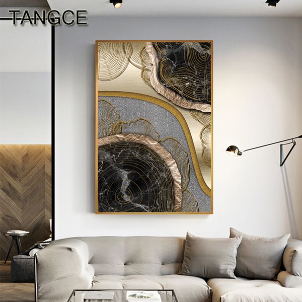 abstract black golden annual ring canvas painting modern print and poster decoration for living room bedroom hd wall art picture
abstract black golden annual ring canvas painting modern print and poster decoration for living room bedroom hd wall art picture