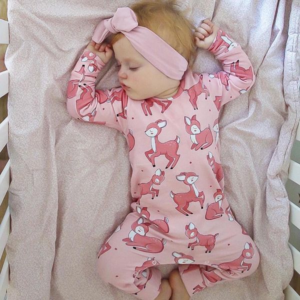 baby girls romper cotton long sleeve pink deer print jumpsuit newborn baby girls clothes pajamas infant clothing outfits 1021, Blue
baby girls romper cotton long sleeve pink deer print jumpsuit newborn baby girls clothes pajamas infant clothing outfits 1021, Blue