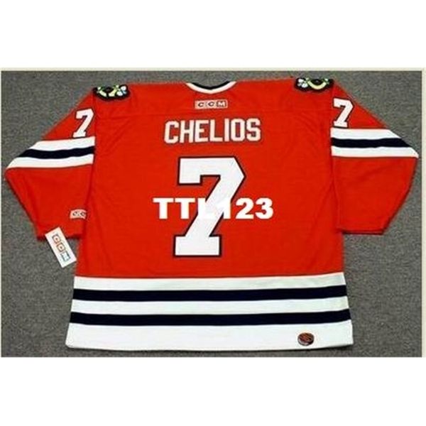 421s #7 chris chelios chicago blackhawks 1996 ccm retro away hockey jersey or custom any name or number retro jersey, Black
421s #7 chris chelios chicago blackhawks 1996 ccm retro away hockey jersey or custom any name or number retro jersey, Black
