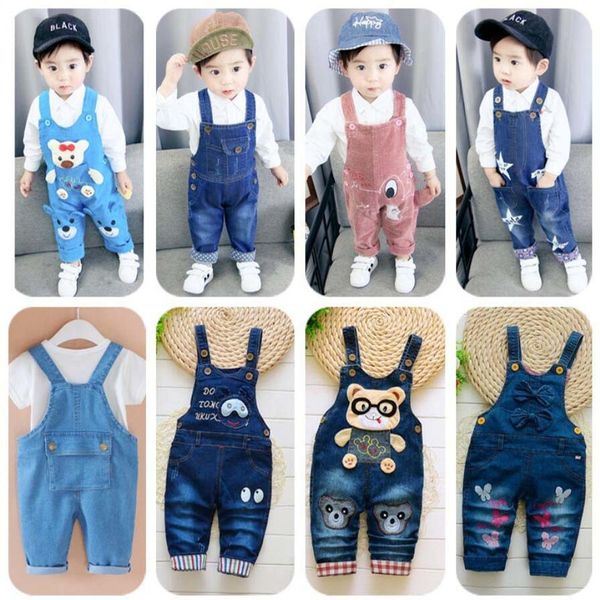 new born baby trousers infant cotton cute jeans little kids suspenders denim pants 0-4t yong baby outwear boys girls trousers y200704, Blue
new born baby trousers infant cotton cute jeans little kids suspenders denim pants 0-4t yong baby outwear boys girls trousers y200704, Blue