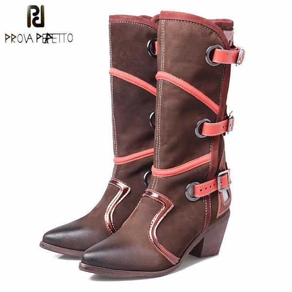 boots prova perfetto retro style mixed color belt buckle knee high women fashion pointed toe hollow out metal ring winter1, Black
boots prova perfetto retro style mixed color belt buckle knee high women fashion pointed toe hollow out metal ring winter1, Black