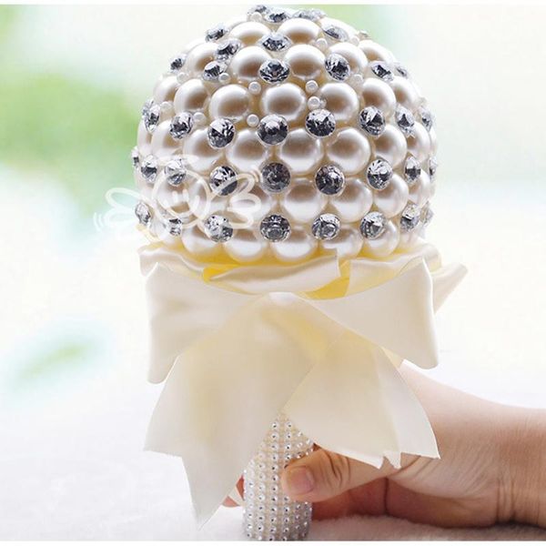 decorative flowers & wreaths handmade elegant pearls wedding bouquet for brides bride bridal bouquets accessories s-24
decorative flowers & wreaths handmade elegant pearls wedding bouquet for brides bride bridal bouquets accessories s-24
