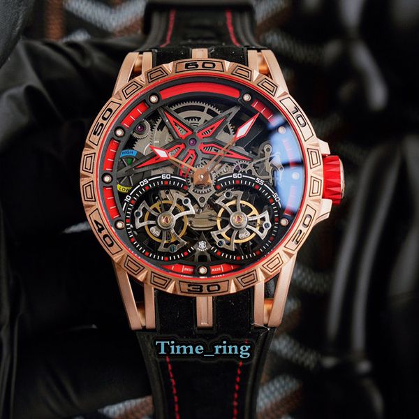 high version excalibur rddbex0471 skeleton dial rose gold steel case automatic mechanical movement mens watch leather strap sport watches, Slivery;brown
high version excalibur rddbex0471 skeleton dial rose gold steel case automatic mechanical movement mens watch leather strap sport watches, Slivery;brown