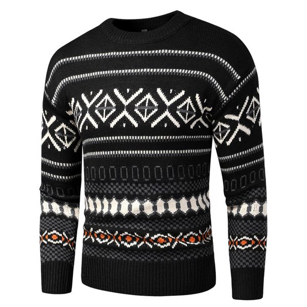 2021 new autumn new vintage style acrylic warm jacquard pullovers men winter o-neck fashion thick check pattern sweater 5b5x, White;black
2021 new autumn new vintage style acrylic warm jacquard pullovers men winter o-neck fashion thick check pattern sweater 5b5x, White;black