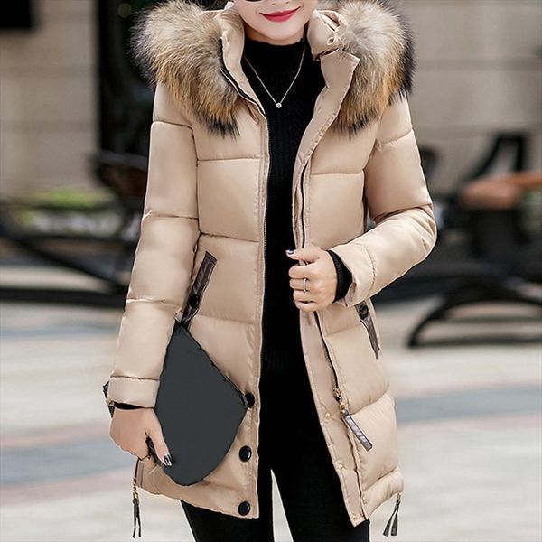 2020 womens fashion autumn winter solid color windbreaker long sleeve slim warm comfortable hooded long down jacket outwear g3, Black
2020 womens fashion autumn winter solid color windbreaker long sleeve slim warm comfortable hooded long down jacket outwear g3, Black