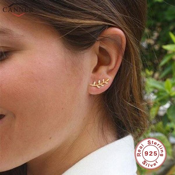 canner gold color leaf stud for women girls korean 925 sterling silver earrings 2019 delicate mini earings jewelry h40 q1219, Golden;silver
canner gold color leaf stud for women girls korean 925 sterling silver earrings 2019 delicate mini earings jewelry h40 q1219, Golden;silver