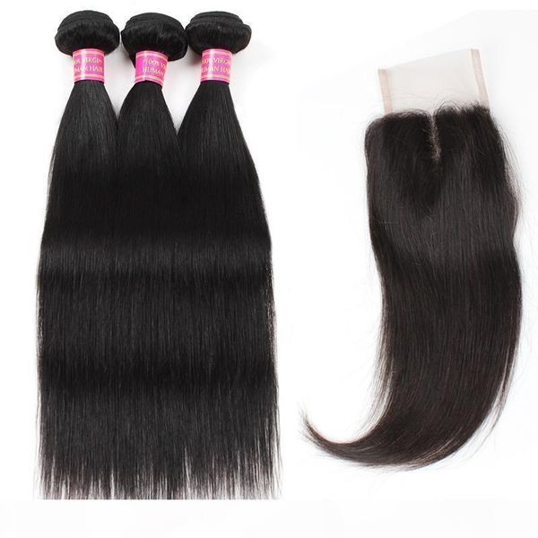 wholesale good 8a mink brazilian peruvian malaysian virgin straight hair 3 bundles with 4*4 lace closure middle three part, Black
wholesale good 8a mink brazilian peruvian malaysian virgin straight hair 3 bundles with 4*4 lace closure middle three part, Black