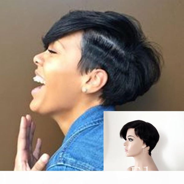 brazilian remy virgin hair short pixie cut wigs side part little lace front wigs human hair lace wigs pre plucked for black women straight, Black;brown
brazilian remy virgin hair short pixie cut wigs side part little lace front wigs human hair lace wigs pre plucked for black women straight, Black;brown