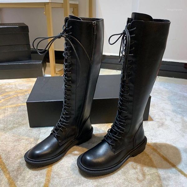 boots genuine leather winter fashion lace-up for women mid square heels zipper slim ladies shoes1, Black
boots genuine leather winter fashion lace-up for women mid square heels zipper slim ladies shoes1, Black
