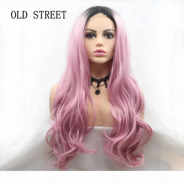 ombre body wave жаропрочных цвет волос парик фронта шнурка средняя часть glueless синтетические парики для чернокожих женщин, Black
ombre body wave жаропрочных цвет волос парик фронта шнурка средняя часть glueless синтетические парики для чернокожих женщин, Black