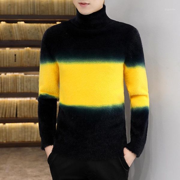 men's turtleneck sweater patchwork autumn winter comfortable slim fit long sleeve clothes knitted casual male coat drop shipping1, White;black
men's turtleneck sweater patchwork autumn winter comfortable slim fit long sleeve clothes knitted casual male coat drop shipping1, White;black