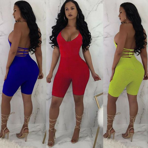 womwen sleeveless strap v neck stretch jumpsuit romper short biker shorts bodysuit leotard backless hollow out bodysuit hot, Black;white
womwen sleeveless strap v neck stretch jumpsuit romper short biker shorts bodysuit leotard backless hollow out bodysuit hot, Black;white