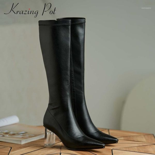 krazing pot equestrian boots microfiber flock pointed toe high crystal heel zipper gentlewomen pretty girls knee-high boots l761, Black
krazing pot equestrian boots microfiber flock pointed toe high crystal heel zipper gentlewomen pretty girls knee-high boots l761, Black