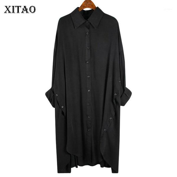 xitao tide plus size irregular blouse women clothes 2020 spring new turn down collar full sleeve match all shirt loose xj39091, White
xitao tide plus size irregular blouse women clothes 2020 spring new turn down collar full sleeve match all shirt loose xj39091, White