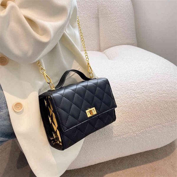 bags handbags 2021 autumn winter fashion hbag female korean version simple easy to take one shoulder messenger small square bag lingge, Black;red
bags handbags 2021 autumn winter fashion hbag female korean version simple easy to take one shoulder messenger small square bag lingge, Black;red