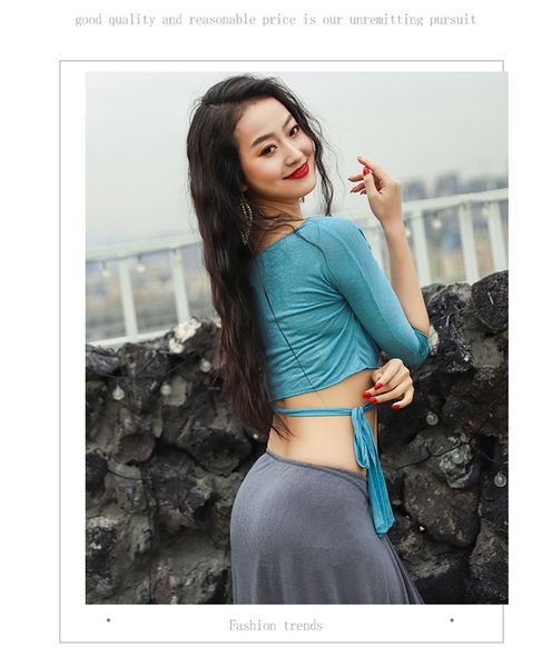long sleeve women bellydance costume quality linen ladys spring summer dancewear side slit long skirt comfortable stretch suit, Black;red
long sleeve women bellydance costume quality linen ladys spring summer dancewear side slit long skirt comfortable stretch suit, Black;red