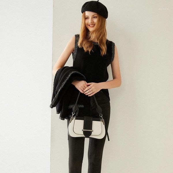 2020 autumn winter round neck 100% pure cashmere vest for women knitting sleeveless base vest1, Black;white
2020 autumn winter round neck 100% pure cashmere vest for women knitting sleeveless base vest1, Black;white