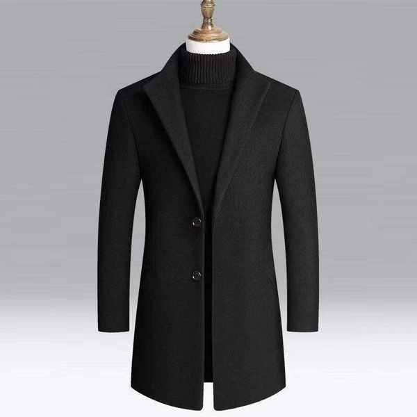 men wool blends coats winter new men's solid color wool jacket luxurious coat male brand clothing, Tan;black
men wool blends coats winter new men's solid color wool jacket luxurious coat male brand clothing, Tan;black