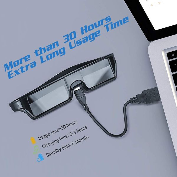bluetooth d glasses active shutter rechargeable eyewear compatible with epson projector/sony sharp panasonic samsung d tv
bluetooth d glasses active shutter rechargeable eyewear compatible with epson projector/sony sharp panasonic samsung d tv