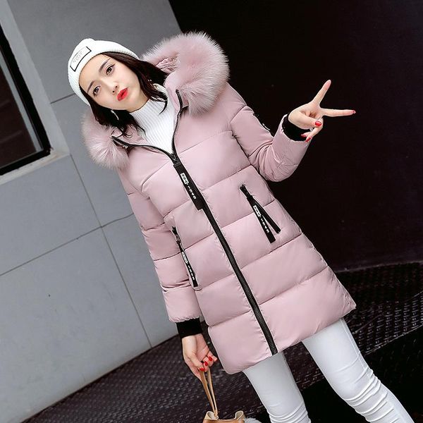 2021 new parka women winter long coats cotton casual fur hooded jackets women thick warm winter parkas female overcoat coat, Black
2021 new parka women winter long coats cotton casual fur hooded jackets women thick warm winter parkas female overcoat coat, Black