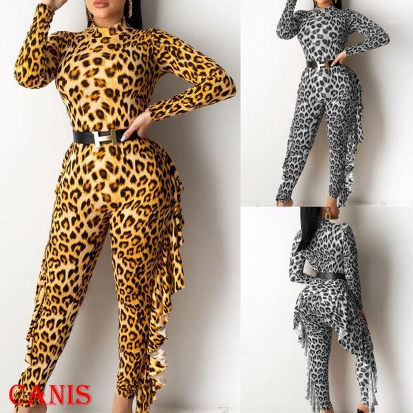 women jumpsuit romper lady long blouse bodysuit long sleeve leopard playsuit1, White;black
women jumpsuit romper lady long blouse bodysuit long sleeve leopard playsuit1, White;black