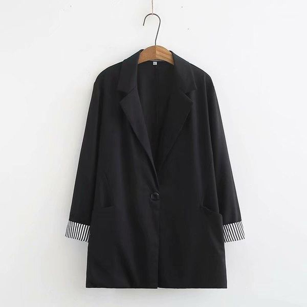 plus size xl-3xl womens fashion long sleeve black jackets and bussiness casual blazers1, White;black
plus size xl-3xl womens fashion long sleeve black jackets and bussiness casual blazers1, White;black