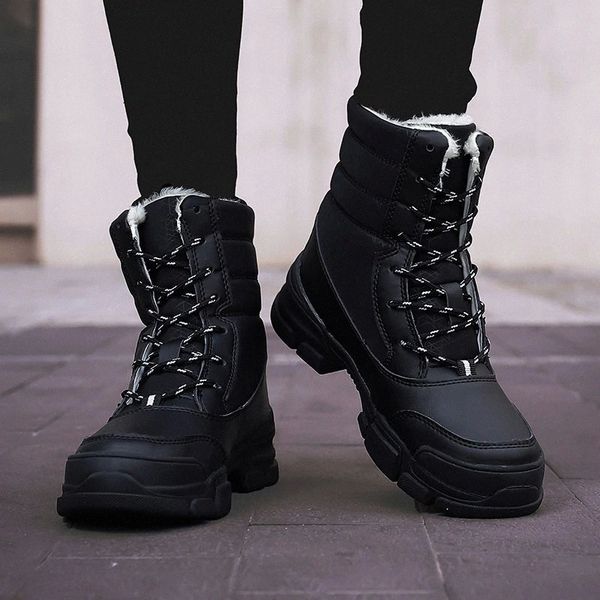 platform winter women boots 2020 non-slip snow ankle boots women waterproof fur warm female winter shoes botas feminina 36-42 #g13m, Black
platform winter women boots 2020 non-slip snow ankle boots women waterproof fur warm female winter shoes botas feminina 36-42 #g13m, Black