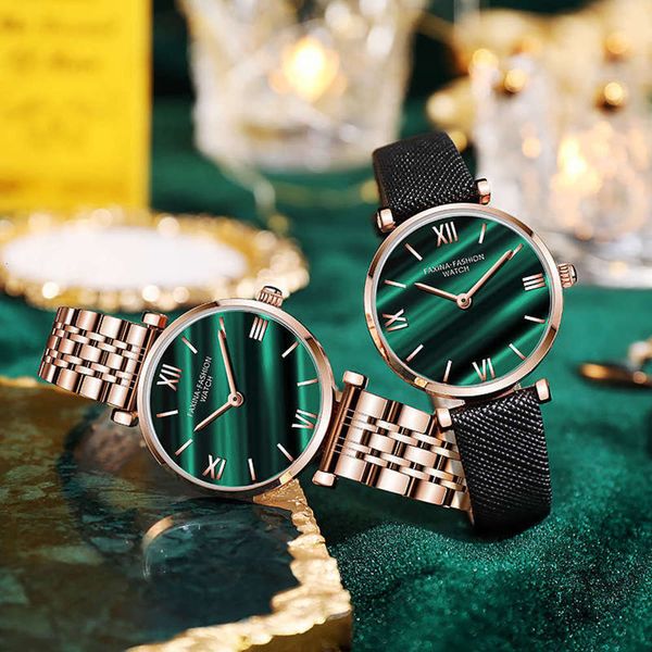 fa live xin 2020 new broadcast voice, fashion fashion small green watch tiktok watch lady watch, Slivery;brown
fa live xin 2020 new broadcast voice, fashion fashion small green watch tiktok watch lady watch, Slivery;brown