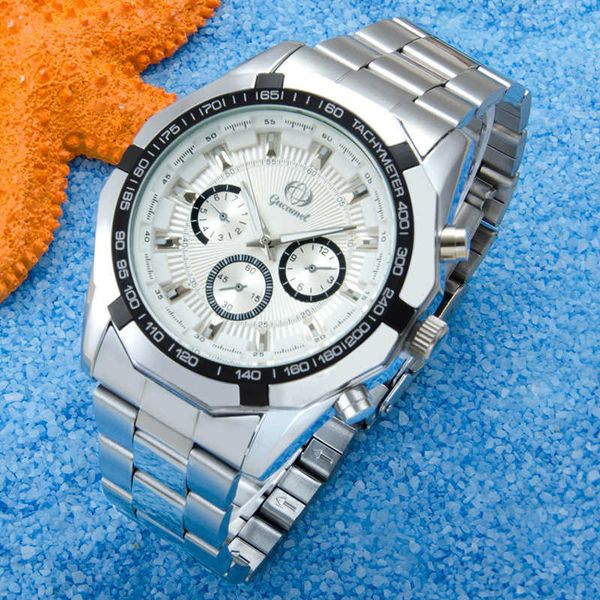 ancient camel type new steel band calendar quartz student boys trend watch men's, Silver
ancient camel type new steel band calendar quartz student boys trend watch men's, Silver
