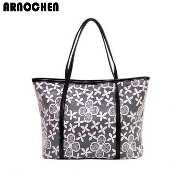 arnochen large capacity casual tote bag lace designer handbags lady pu leather bags women shoulder bag female yq671
arnochen large capacity casual tote bag lace designer handbags lady pu leather bags women shoulder bag female yq671