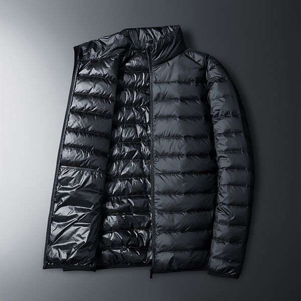 Sincerely recruit new white duck short stand collar light down et men's casual coat hooded in autumn and winter 2019, Black
Sincerely recruit new white duck short stand collar light down et men's casual coat hooded in autumn and winter 2019, Black
