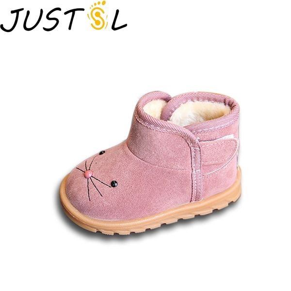 justsl winter new children's cartoon mouse girls boys non-slip snow baby cotton toddler shoes plus velvet kids boots, Black
justsl winter new children's cartoon mouse girls boys non-slip snow baby cotton toddler shoes plus velvet kids boots, Black