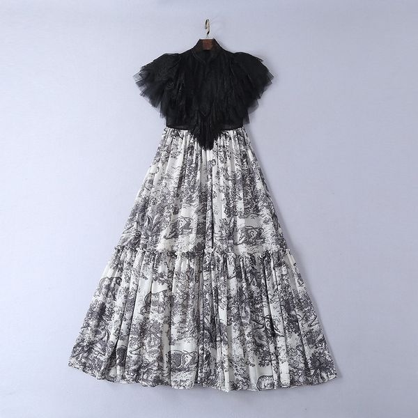 37 2019 summer runway dress panelled lace a line lace mid calf sleeveless flowers empire brand same style runway dress sh, Black;pink
37 2019 summer runway dress panelled lace a line lace mid calf sleeveless flowers empire brand same style runway dress sh, Black;pink