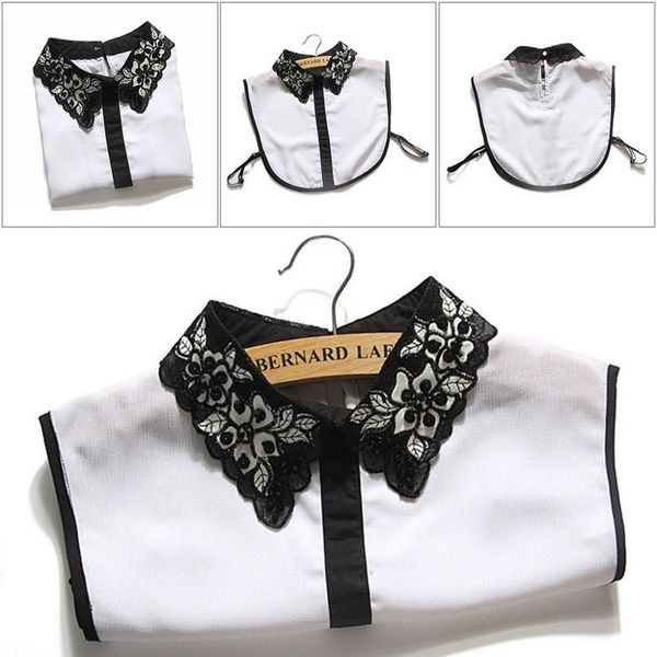 women floral lace false collar detachable fake necklace lapel shirt accessories 2018 new wome qyllsw, Blue;red
women floral lace false collar detachable fake necklace lapel shirt accessories 2018 new wome qyllsw, Blue;red
