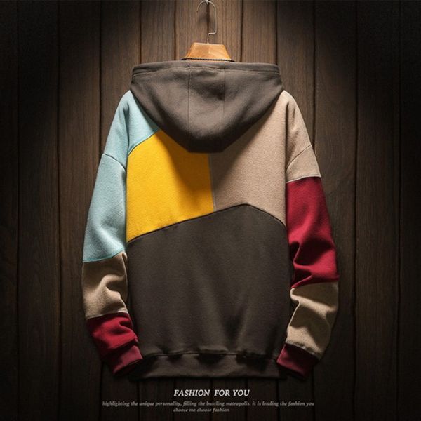 hoodie japanese hoodies colorblocked men patchwork pullover sweatshirts men's quality fashion mjartoria hooded retro xistv
hoodie japanese hoodies colorblocked men patchwork pullover sweatshirts men's quality fashion mjartoria hooded retro xistv