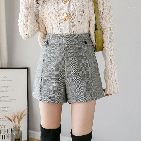 women's shorts plus size 2021 autumn winter korean women woollen cloth a-line casual middle-waisted back zipper wide leg female1, White;black
women's shorts plus size 2021 autumn winter korean women woollen cloth a-line casual middle-waisted back zipper wide leg female1, White;black
