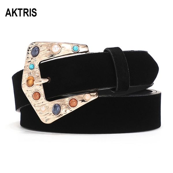aktris ladies fashion design quality black pu leather belts women's belt for women skirt 2.8cm width all-around jeans ak029 t200427, Black;brown
aktris ladies fashion design quality black pu leather belts women's belt for women skirt 2.8cm width all-around jeans ak029 t200427, Black;brown
