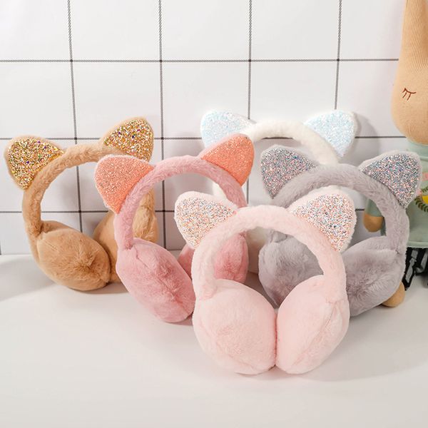 warm cat lovely plush sequins children ears winter 2021new cold students earmuffs ear warmergrey
warm cat lovely plush sequins children ears winter 2021new cold students earmuffs ear warmergrey