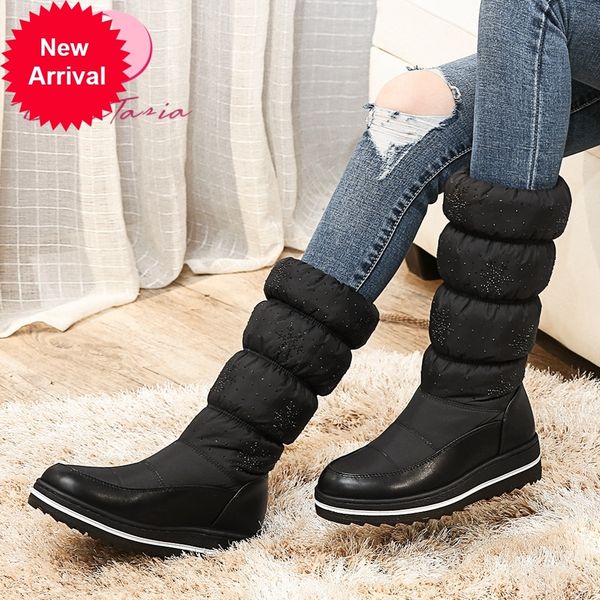 2021 the new size 35-44 female snow mid-calf calf boots women warm skin women's comfort shoes dyp6, Black
2021 the new size 35-44 female snow mid-calf calf boots women warm skin women's comfort shoes dyp6, Black
