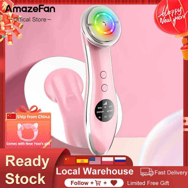 face care devices steameramazefan beauty device rf ems mesotherapy electroporation radio frequency led pn skin rejuvenation tightening 22022
face care devices steameramazefan beauty device rf ems mesotherapy electroporation radio frequency led pn skin rejuvenation tightening 22022