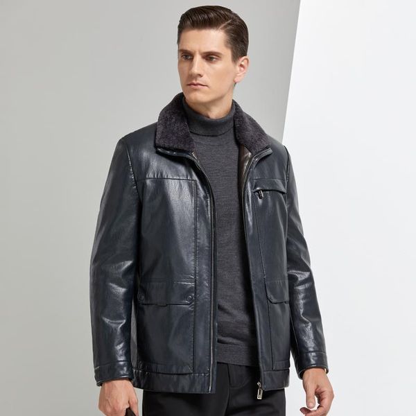 men's down & parkas men's leather jacket men winter warm white duck coat with removable inner1, Black
men's down & parkas men's leather jacket men winter warm white duck coat with removable inner1, Black