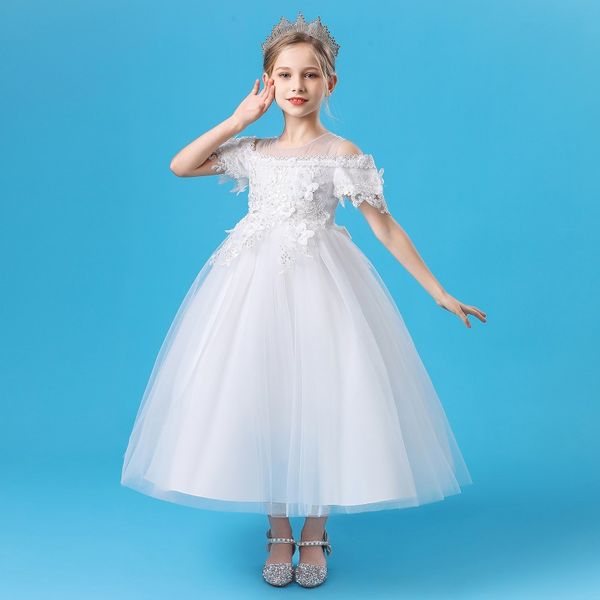 crianças vestidos para meninas flor branca crianças meninas princesa dama de honra pageant vestido festa de aniversário vestido de casamento, White;blue
crianças vestidos para meninas flor branca crianças meninas princesa dama de honra pageant vestido festa de aniversário vestido de casamento, White;blue