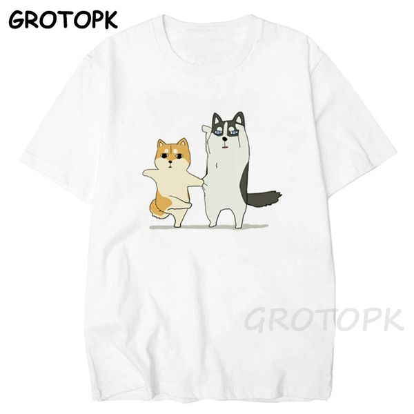 sport kawaii cute dog print t shirt men/women casual oversized t-shirt plus size clothing summer short sleeve leisure tee
sport kawaii cute dog print t shirt men/women casual oversized t-shirt plus size clothing summer short sleeve leisure tee