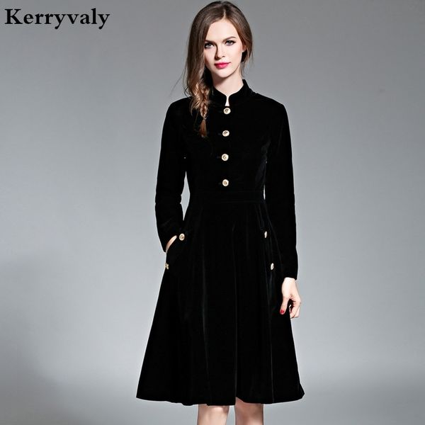 vestido plus size women 3xl winter velvet dresses zomerjurken dames long sleeve black office retro party dress k8858 201028, Black;gray
vestido plus size women 3xl winter velvet dresses zomerjurken dames long sleeve black office retro party dress k8858 201028, Black;gray