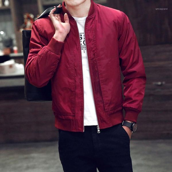 men's jackets slim fit men casual jacket spring autumn light weight zip bomber hip hop1, Black;brown
men's jackets slim fit men casual jacket spring autumn light weight zip bomber hip hop1, Black;brown