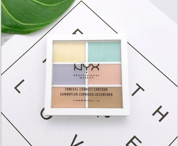 wholesale make-up six color concealer plate with six-color concealer and high-gloss trimmer plate to cover blemishes and blemishes with bla
wholesale make-up six color concealer plate with six-color concealer and high-gloss trimmer plate to cover blemishes and blemishes with bla
