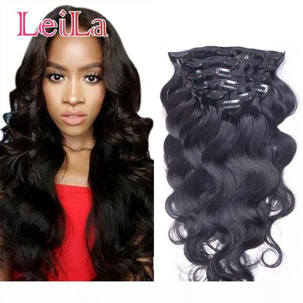 indian human hair clip in on hair extensions 100-140 g body wave virgin hair products body weaves natural color, Black;brown
indian human hair clip in on hair extensions 100-140 g body wave virgin hair products body weaves natural color, Black;brown