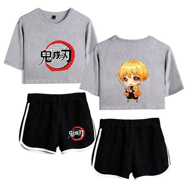 2021 new summer anime demon slayer crop cosplay kamado nezuko girls tank short sleeve t-shirt shorts sports suit durn, Black
2021 new summer anime demon slayer crop cosplay kamado nezuko girls tank short sleeve t-shirt shorts sports suit durn, Black